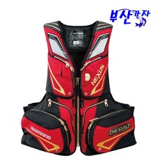 부산가자낚시-시마노구명복 VF-121R 레드 2XL 조끼
