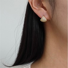 24k순금큐빅귀걸이