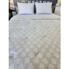 BEST 박홍근홈패션10온수) 디애드 60수 아사면 차렵이불 PB23FA13-030GY/Q)154995