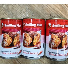 SMILING 태국후라이드 마케럴 인 칠리소스 튀긴고등어 60% 함유 155g worldfood, 2개
