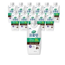 셀렉스 프로핏 웨이프로틴 아메리카노, 200ml, 12개