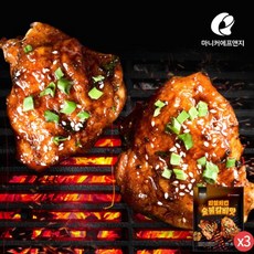 마니커에프앤지 리얼치킨 숯불갈비맛 400g(3봉), 400g, 3개
