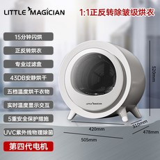 바디 드라이기 에어 샤워 몸 말리는 기계 LittleMagician 건조기 플래시 건조 속건 소형 미니 의류 가정용 살균 정음, [02] 샤이니 화이트