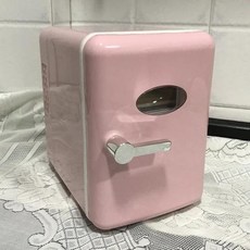 미니음료수냉장고 미니냉장고 음료냉장고 주방용 미니 냉장고 4L 휴대용 110V 음료 가정용 냉동기, 2) Pink, 없음