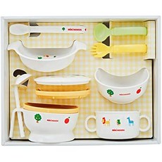 MiKiHOUSE MIKI HOUSE tableware set 46-7124-820 --white, 1개