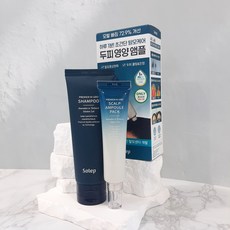 [단독기획!] 솔랩 두피 앰플 탈모증상완화 두피 영양 40 ml +샴푸 100ml (본사정품!) 기은세 PICK!, 1개, 40ml