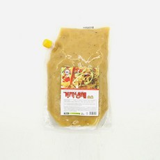 텃밭 냉장 겨자냉채 소스 2kg, 1개