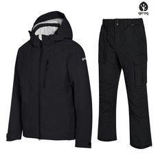 [셀시우스] 지프로그 스키복 데본 제로 블랙 세트 보드복