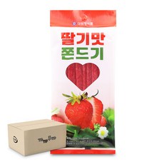 대원정식품 딸기맛 쫀드기 100g (1박스-20개), 20개