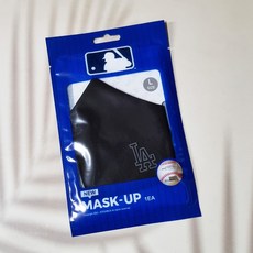 MLB 마스크 X 3개 LA다저스 대형 연예인 패션 마스크, 1개
