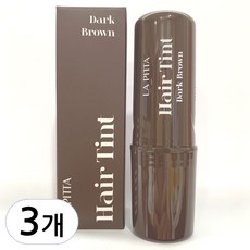 라피타 새치커버 헤어틴트 10ml, 0. 다크브라운, 3개