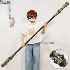 손오공 여의봉 서유기 연극 코스튬, 1개, 일체형 금고봉 1.75m 1850g