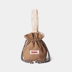 Solid string bag Brown