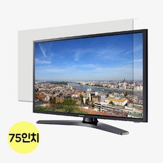 BEB594732에버영평면TV 75인치 보안기 선명한 눈부심 감소 화면, 단일옵션