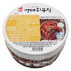 반찬단지 부드럽게 쫄깃한 명태회무침, 500g, 1개