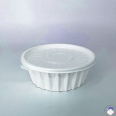 BK 190파이 탕용기 소 100개 세트, 검정
