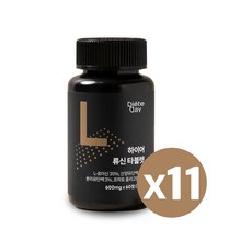 디에트데이 x 뉴트럴플랜 하이어 류신 타블렛 WPI+산양유단백질+ISP L-로이신 근육단백질 보충제, 60정, 11개