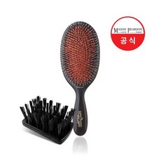 [메이슨피어슨] [ 공식판매처] 파퓰러 브리스틀&나일론 헤어브러시 BN1, 상세 설명 참조, 전체색:블루, 상세 설명 참조