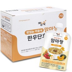 짱죽 맛있는 이유식 맘마짱 10개월부터 레토르트이유식, 120g, 1개 - 짱죽맘마짱