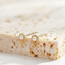 14k플라워귀걸이