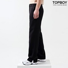 탑보이 옆트임 와이드 슬랙스 (KR004)