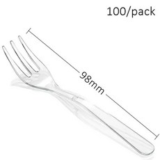 파티 일회용 식기 투명 디저트 미니 전채 접시, 1개