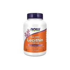 NOW FOODS 나우푸드 레시틴 Lecithin 1200 mg - 100 Softgels, 100정