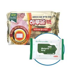 하루온 핫팩 붙이는 타입 50g, 450개입+맑은누리손소독티슈