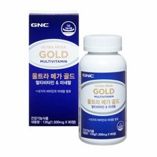 GNC ★유통기한 24.08★[GNC] 울트라메가골드 (90정) (미국생산), 1개, 단품없음, 90개