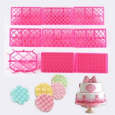 베이킹 9 개/대 케이크 퐁당 장식 금형 쿠키 커터 비스킷 그리드 DIY 도구, 9개