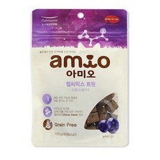 아미오 반려견 영양제 헬씨믹스 트릿 눈물/눈물자국, 눈건강, 100g, 3개