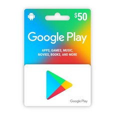 Standard 50 Google Play Gift Card, 1