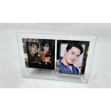 장민호 포토 탁상용 시계
