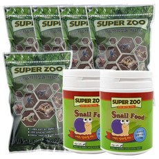 슈퍼주 달팽이 브리딩세트 달팽이흙 3L*5개+슈퍼주 달팽이 사료 130g*2개, 단품, 1개