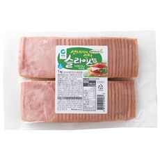 청정원 슬라이스햄 1kg, 1개