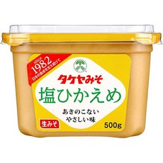 타케야 시오 히카에메 미소 된장 Takeya Salt Moderate, 10개, 500g