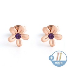 여자탄생순금귀걸이