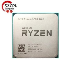CPU 교체 호환 AMD Ryzen 5 PRO 2600 R5 34 GHz 6 코어 12 65W YD260BBBM6IAF 소켓 AM4