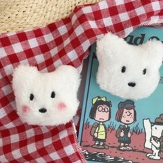 곰돌이보석브로치