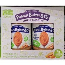 Peanut Butter & Co 피넛버터앤코 피넛버터 908g (454g X 2개입) / 미국