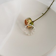 미니흑진주반지