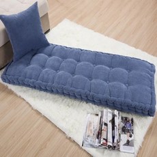 긴 방석 두꺼운 쿠션 정원 의자 단색 홈 시트 매트 바닥 맞춤형 벤치 55x15 cm 55x165cm, 01 A_21 Cushion39x146cm