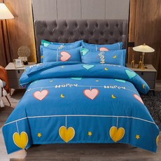 도톰한 트윌 연모 홑이불 커버 스킨 누드 잠자리 싱글 이불 커버