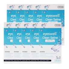 아이스웰 1회용 콘택트렌즈 식염수 7ml X 5EA, 10개