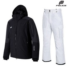 FELICE 프로즌 제로 스키복 블랙 세트
