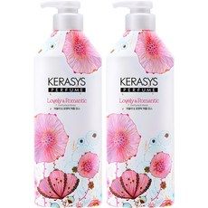 KERASYS 香氛潤髮乳Lovely&Romantic 浪漫花果香, 980ml, 2瓶