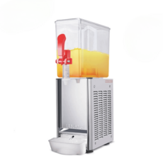 VTSMAX 냉음료디스펜서 10L LSP-10 식혜기계 업소용 커피 노즐 냉주스기, 10L 싱글 실린더 싱글 쿨링