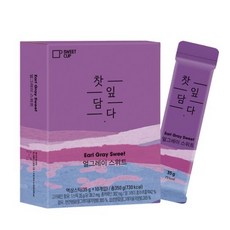 스위트컵 찻잎담다 얼그레이 스위트 스틱, 35g, 2개