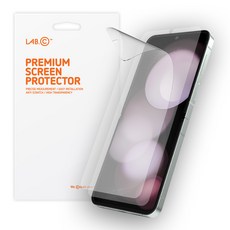 랩씨 C-스킨 자가복원 저반사 지문방지 E-TPU 우레탄 5P 액정보호필름 2매, 1세트