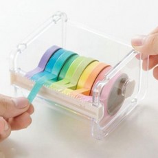 마스킹테이프 커터기 다꾸 커팅기 마스킹 보관함, 1개